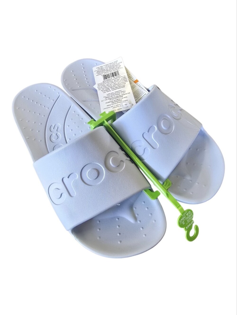 NWT Crocs Crocband III Slide Sandals Light Blue Men 10 / Women 12